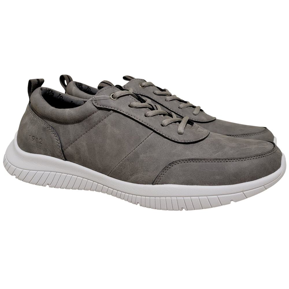 Nunn Bush Men Kore City Pass MT OX Casual Sneakers Size US 12M Grey Faux Leather
